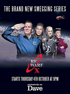 Red Dwarf saison 5 poster