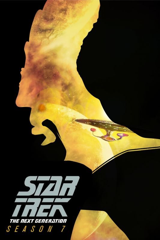 Star Trek : la nouvelle génération saison 7 poster